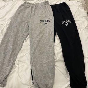 2 pack California USA sweatpants